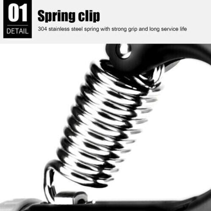 2X Hand Grip Power Trainer Gripper Strengthener Adjustable Gym Exerciser